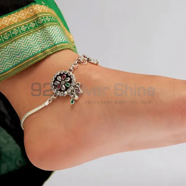 925 Sterling Silver Anklet 925ANK57_0