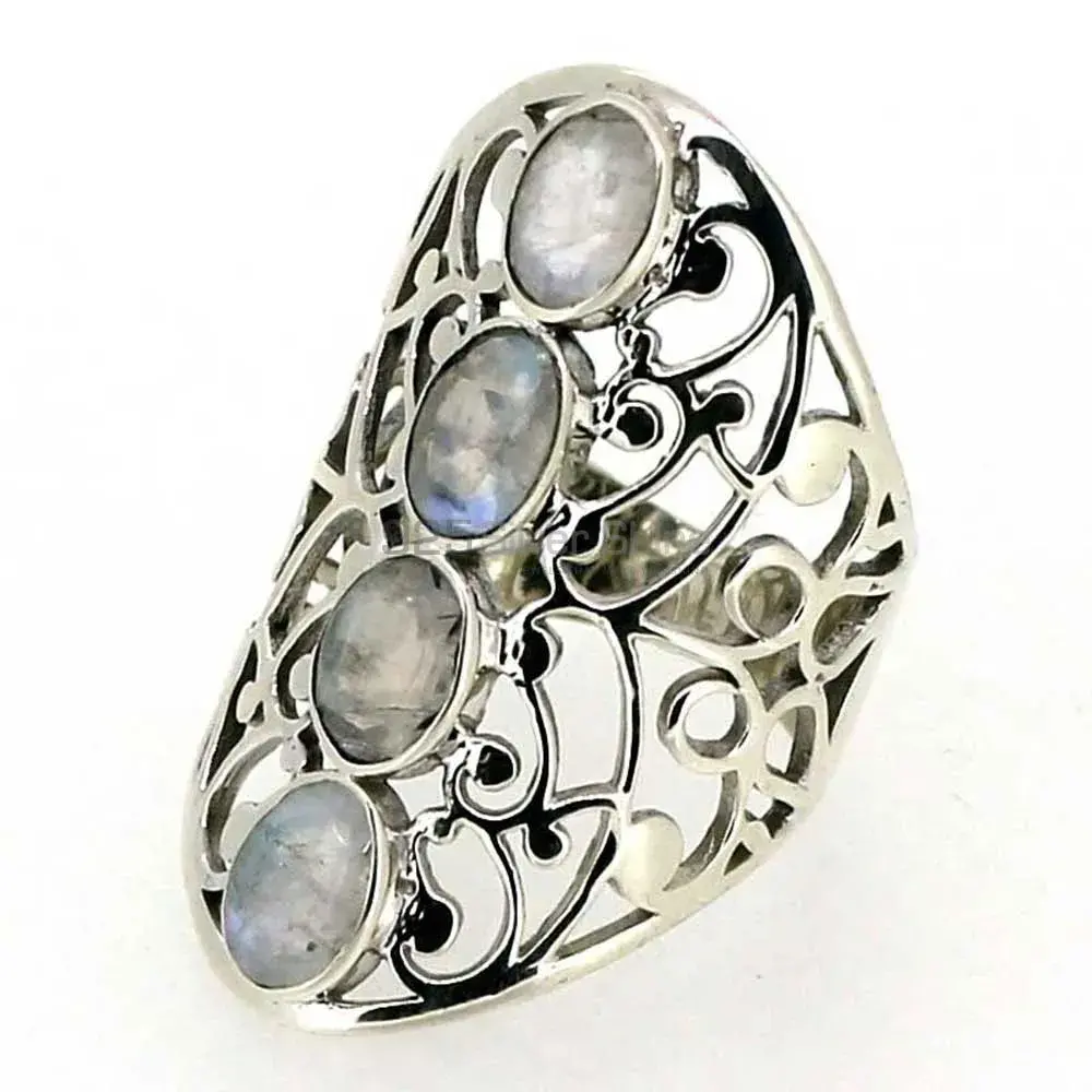Rainbow Gemstone Handmade Ring In 925 Sterling Silver 925SR020-3_0