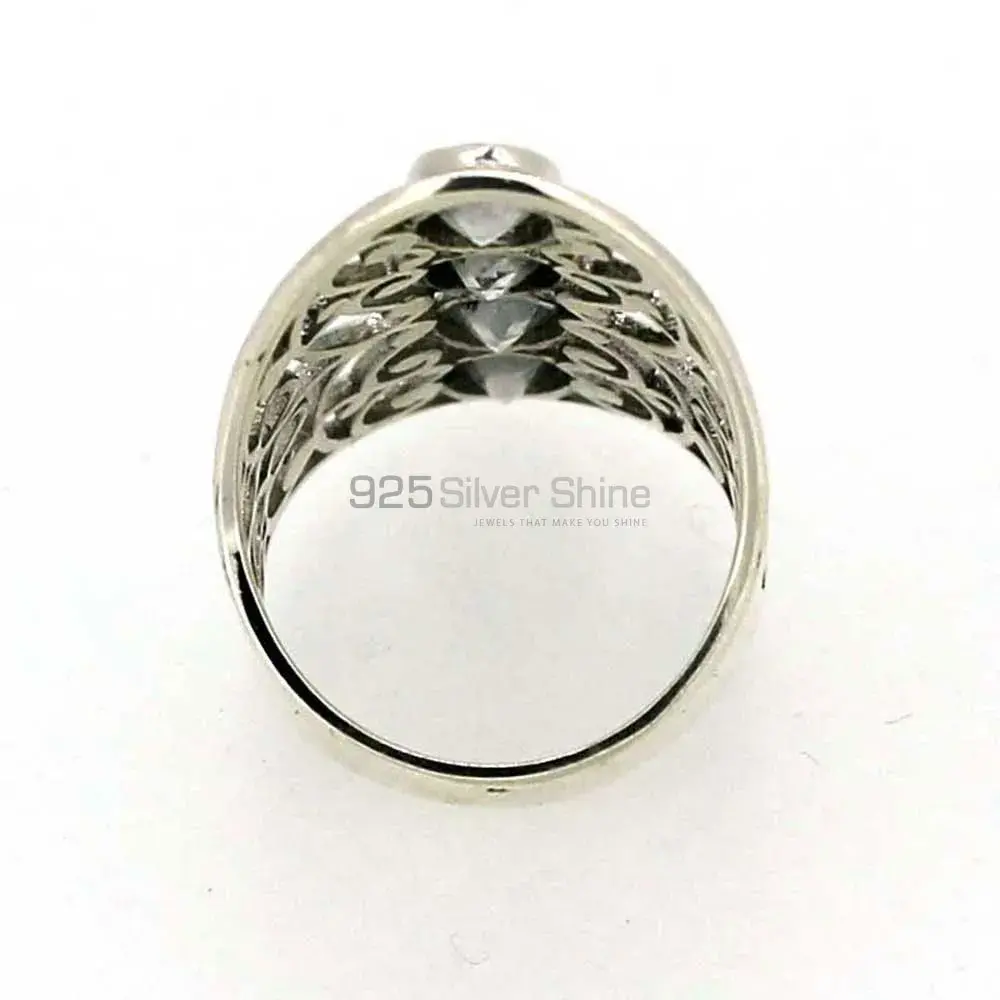 Rainbow Gemstone Handmade Ring In 925 Sterling Silver 925SR020-3_1
