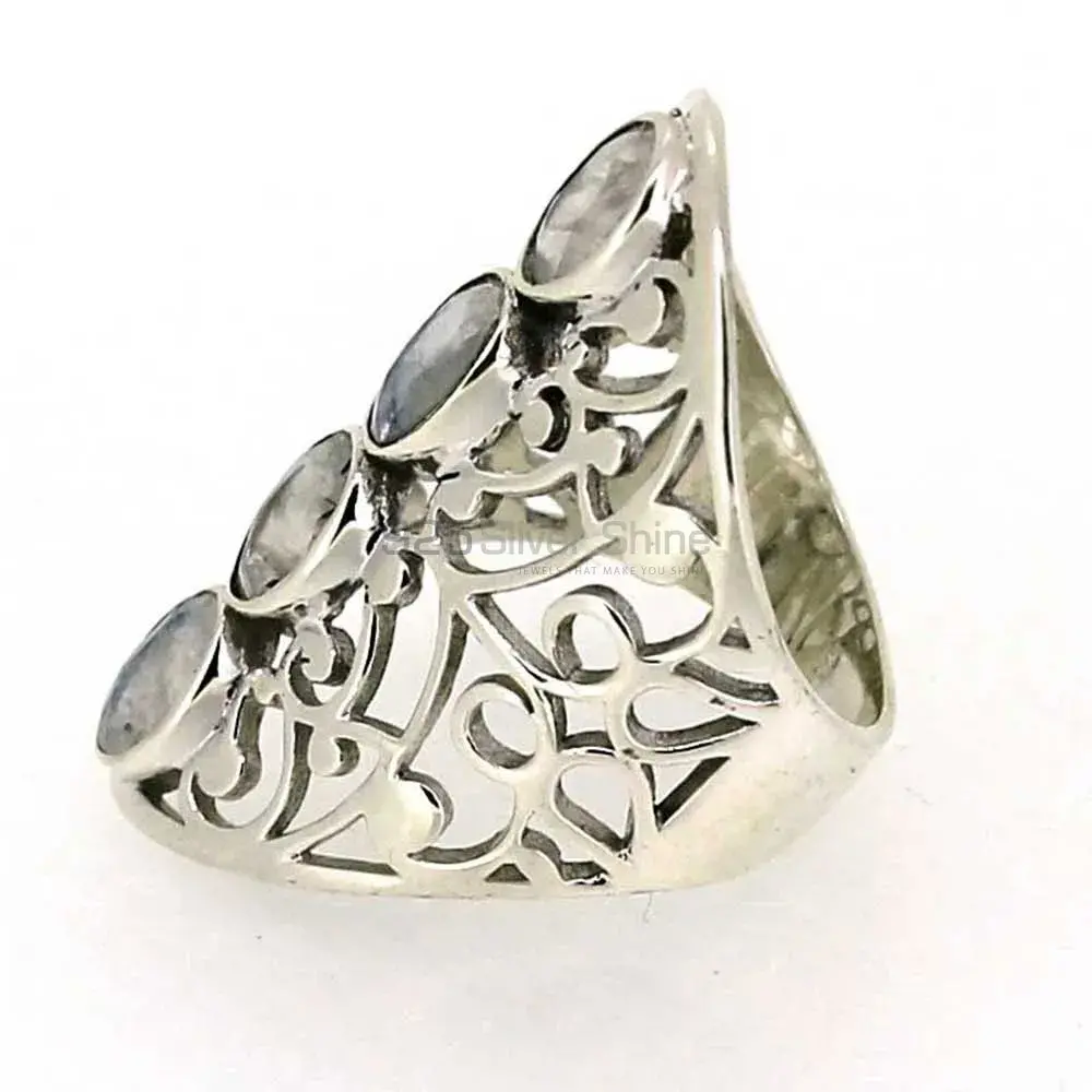 Rainbow Gemstone Handmade Ring In 925 Sterling Silver 925SR020-3_2
