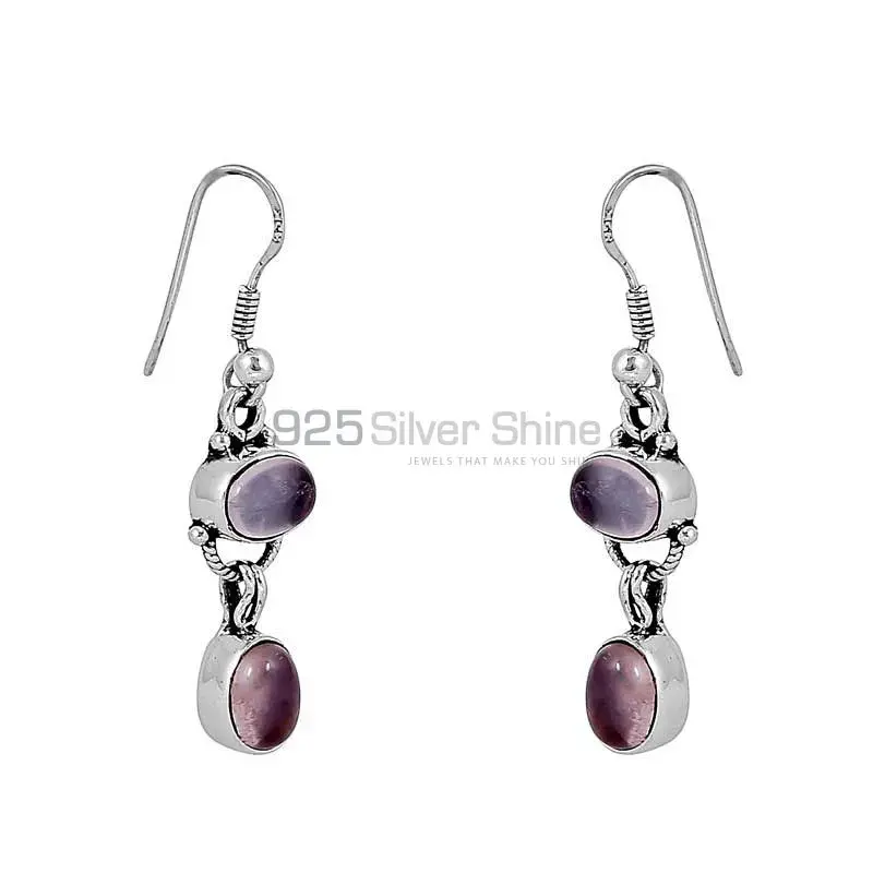 Rainbow Moonstone Earring In 925 Fine Silver Jewelry 925SE80_2