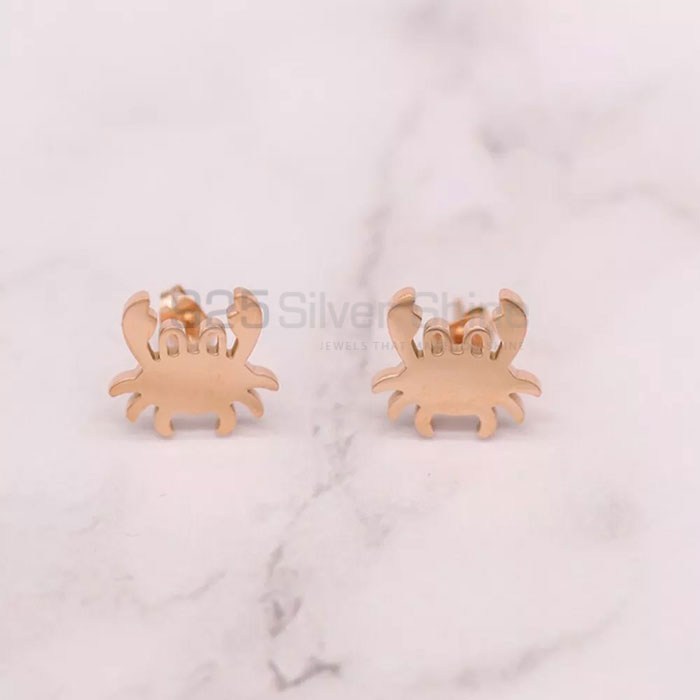 Scorpion Earring, Top Quality Animal Minimalist Earring In 925 Sterling Silver AME38