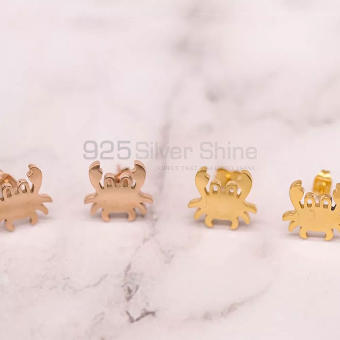 Scorpion Earring, Animal Minimalist Earring In 925 Sterling Silver AME38_1