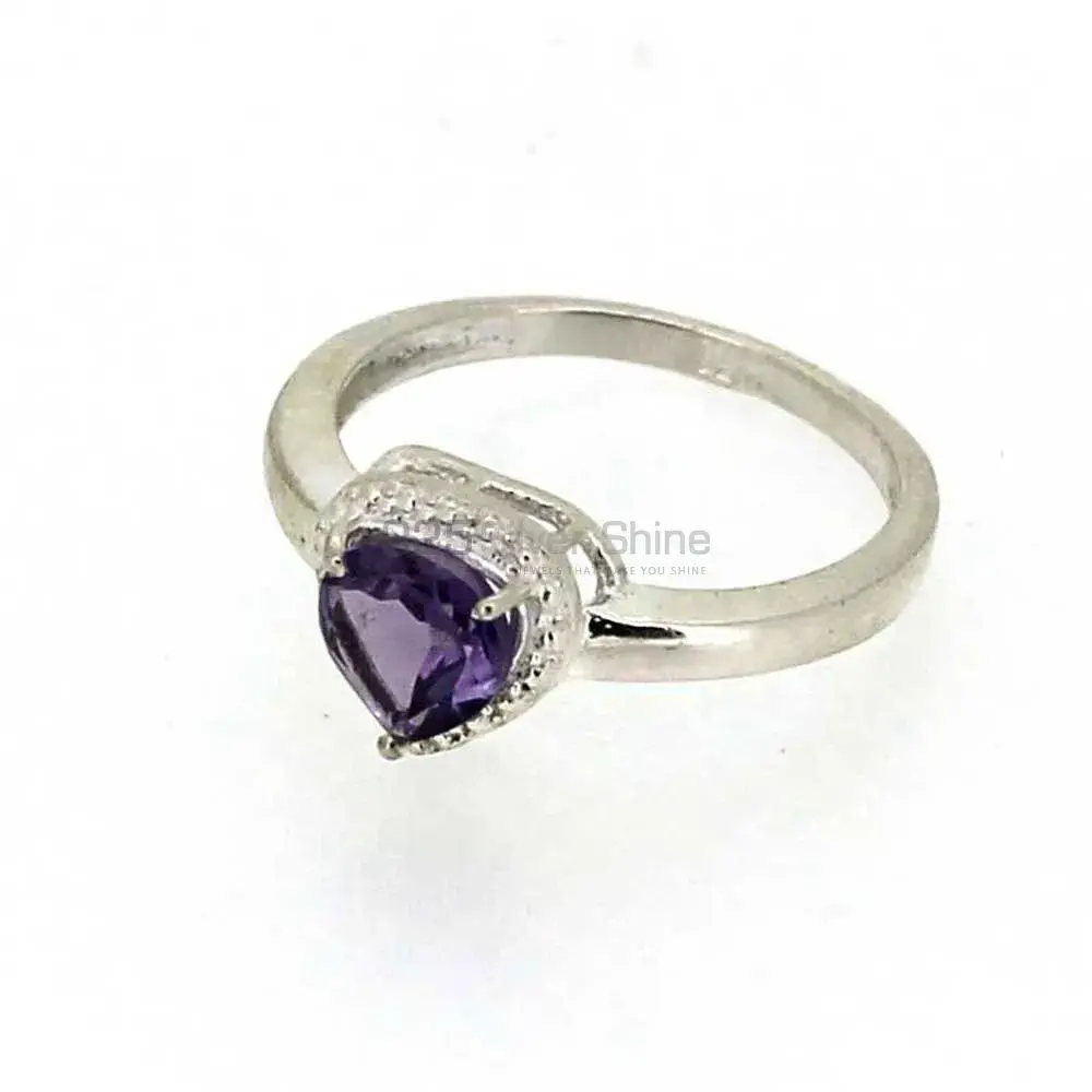 Natural Amethyst Sterling Silver Rings 925SR04-2_0