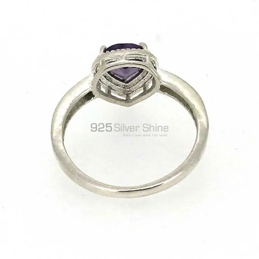 Natural Amethyst Sterling Silver Rings 925SR04-2_2