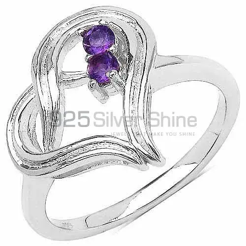 Handcrafted Sterling Silver Amethyst Rings 925SR3223