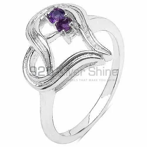 Handcrafted Sterling Silver Amethyst Rings 925SR3223_1
