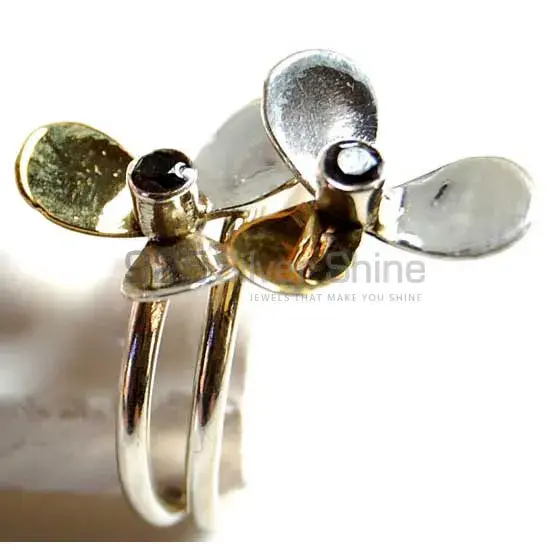 Semi Precious Black Onyx Gemstone Rings In 925 Sterling Silver Jewelry 925SR3775