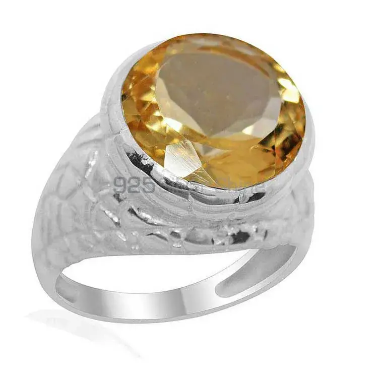 Citrine Birthstone Sterling Silver Wrap Ring 925SR2172_0