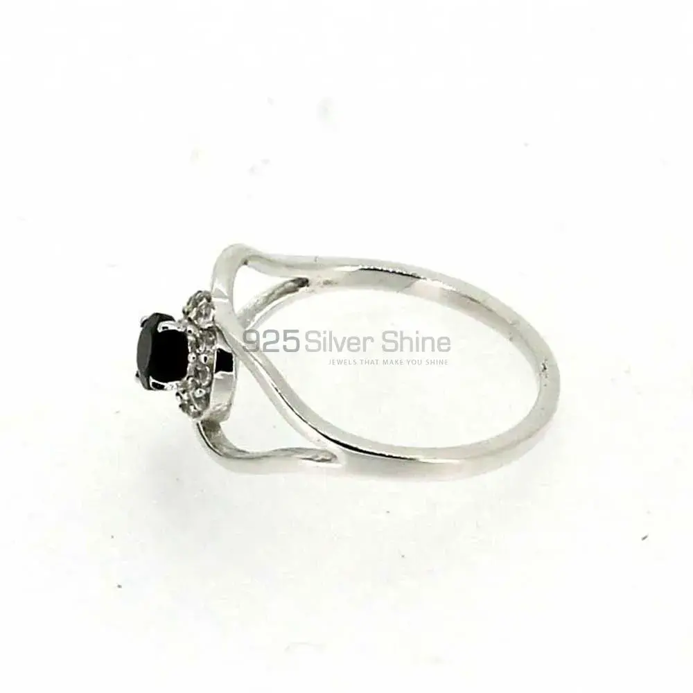 Sterling Silver Garnet Rings For Women's 925SR044-2_0