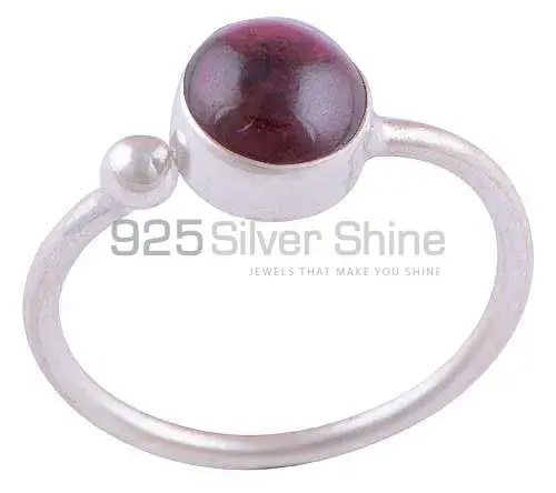 Stackable Sterling Silver Garnet Rings 925SR2789