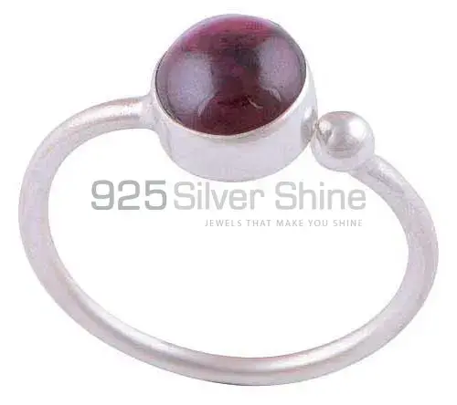 Stackable Sterling Silver Garnet Rings 925SR2789_0
