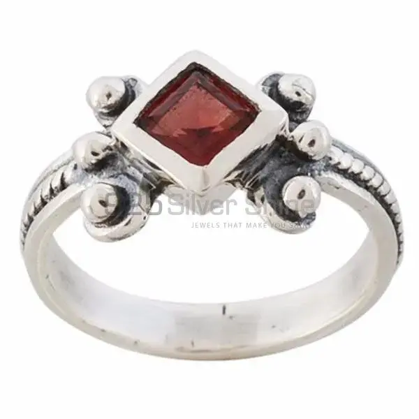 Handmade Designer Sterling Silver Garnet Rings 925SR3672