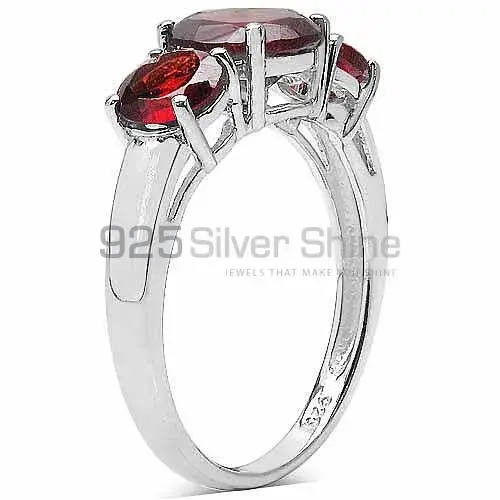 Semi Precious Garnet Gemstone Rings In Fine 925 Sterling Silver 925SR3032_0