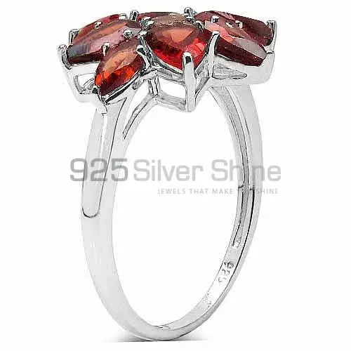 Semi Precious Garnet Gemstone Rings In Fine 925 Sterling Silver 925SR3363_0