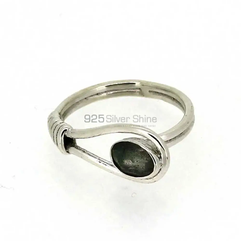 Semi Precious Labradorite Gemstone Ring In 925 Solid Silver 925SR028-2_2