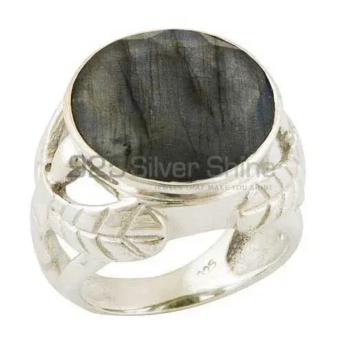 Semi Precious Labradorite Gemstone Rings Exporters In 925 Sterling Silver Jewelry 925SR3545