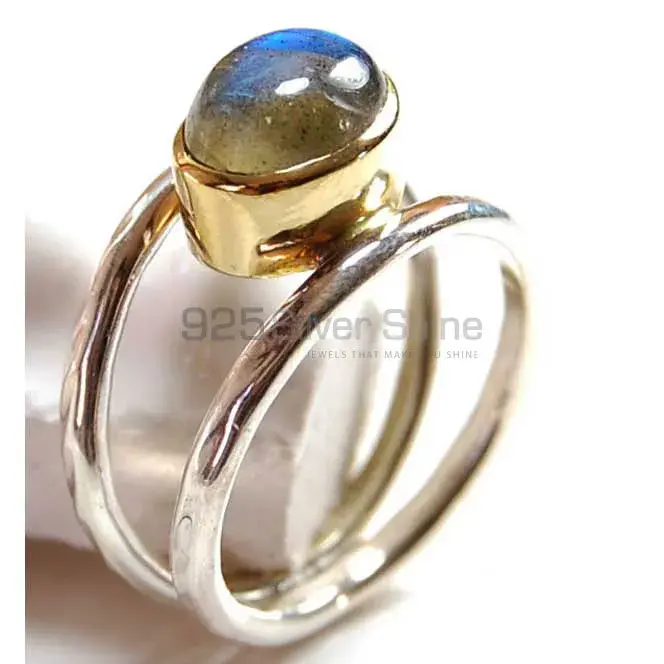 Semi Precious Labradorite Gemstone Rings Manufacturer In 925 Sterling Silver Jewelry 925SR3784