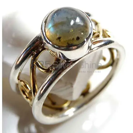 Semi Precious Labradorite Gemstone Rings Wholesaler In 925 Sterling Silver Jewelry 925SR3696