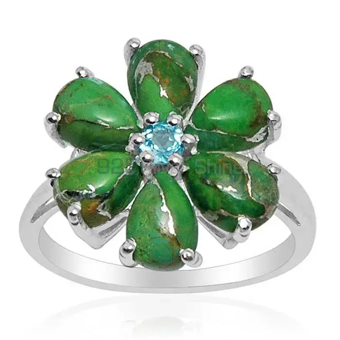 Semi Precious Multi Gemstone Rings In 925 Sterling Silver 925SR1449