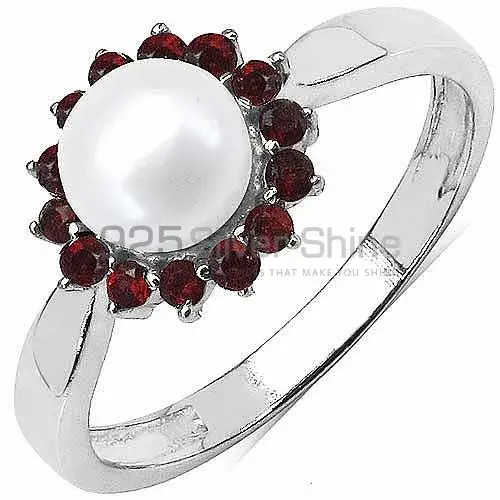 Semi Precious Multi Gemstone Rings In 925 Sterling Silver 925SR3105