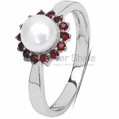 Semi Precious Multi Gemstone Rings In 925 Sterling Silver 925SR3105_1