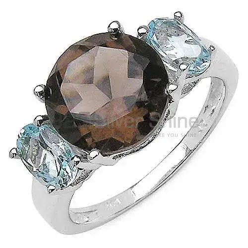 Semi Precious Multi Gemstone Rings In 925 Sterling Silver 925SR3184