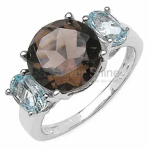 Semi Precious Multi Gemstone Rings In 925 Sterling Silver 925SR3184_0