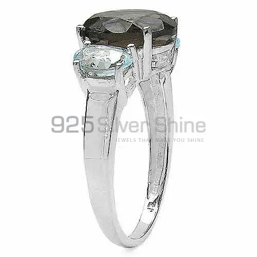 Semi Precious Multi Gemstone Rings In 925 Sterling Silver 925SR3184_1