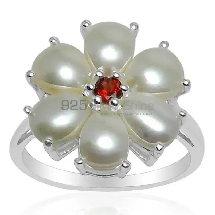 Semi Precious Multi Gemstone Rings In Solid 925 Silver 925SR1452