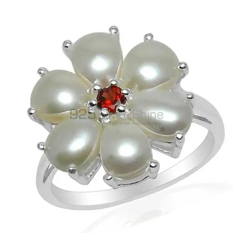 Semi Precious Multi Gemstone Rings In Solid 925 Silver 925SR1452_1