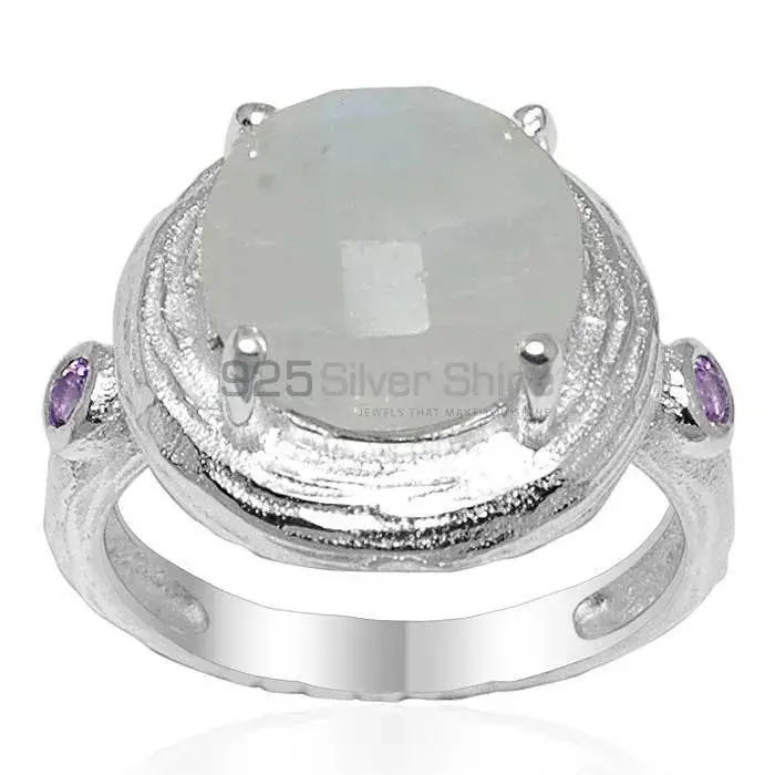 Semi Precious Multi Gemstone Rings In Solid 925 Silver 925SR1610