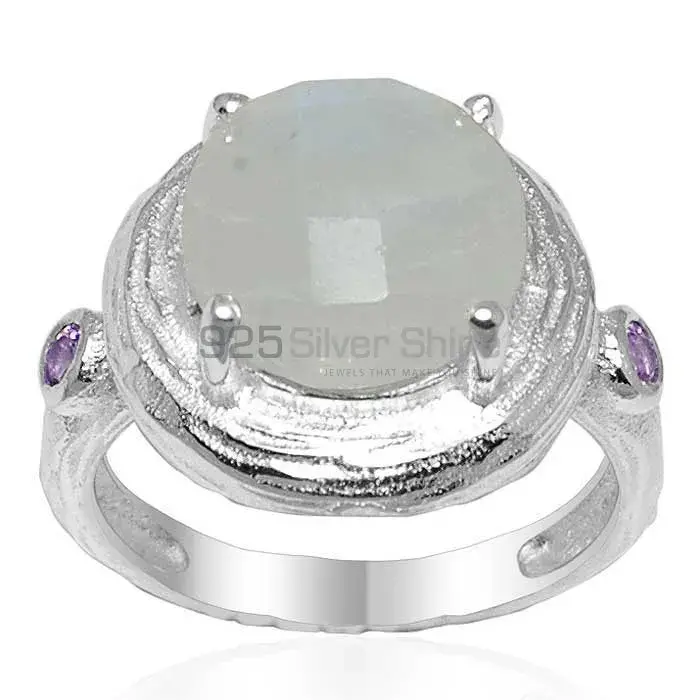Semi Precious Multi Gemstone Rings In Solid 925 Silver 925SR1610_0