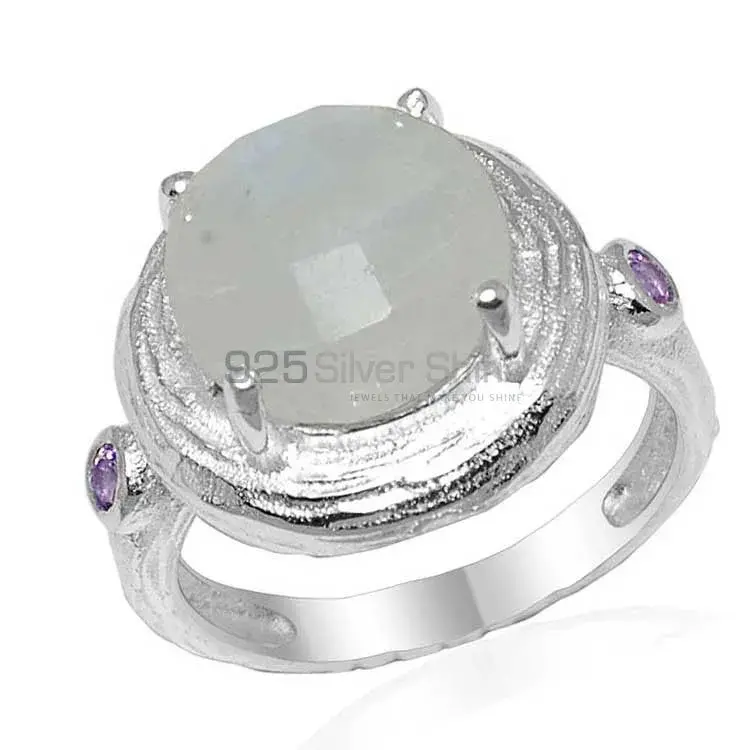 Semi Precious Multi Gemstone Rings In Solid 925 Silver 925SR1610_0
