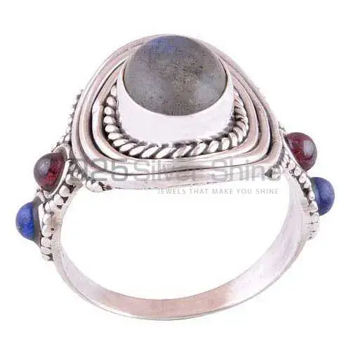 Semi Precious Multi Gemstone Rings In 925 Sterling Silver Jewelry 925SR2980