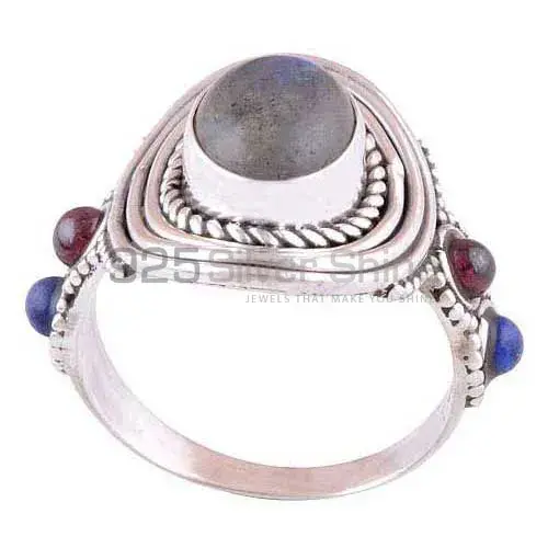 Semi Precious Multi Gemstone Rings In 925 Sterling Silver Jewelry 925SR2980_0
