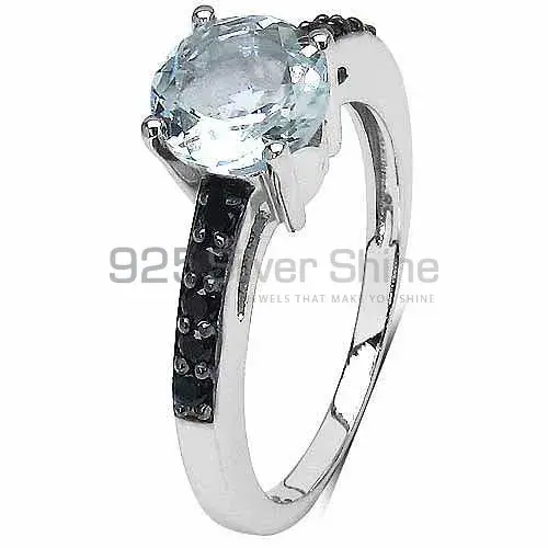Semi Precious Multi Gemstone Rings Suppliers In 925 Sterling Silver Jewelry 925SR3053_1