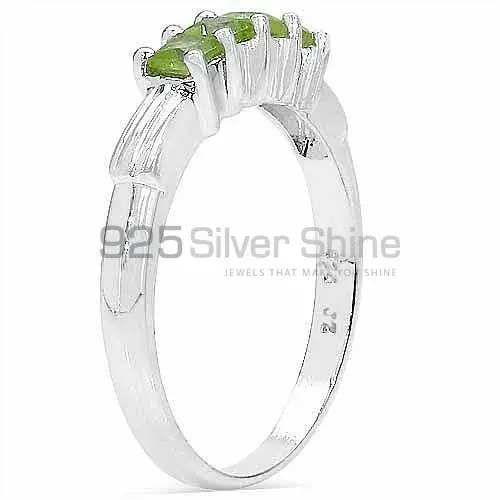 Natural Peridot Gemstone Rings Wholesaler In 925 Sterling Silver Jewelry 925SR3129_0