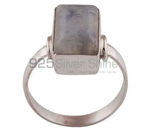 Semi Precious Rainbow Moonstone Rings Manufacturer In 925 Sterling Silver Jewelry 925SR2822