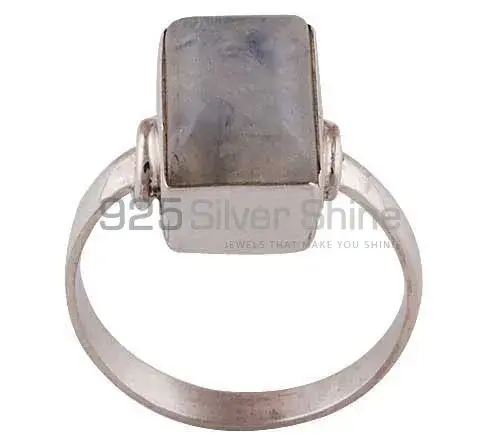 Semi Precious Rainbow Moonstone Rings Manufacturer In 925 Sterling Silver Jewelry 925SR2822_0