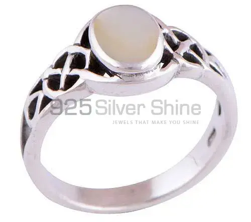 Semi Precious Rainbow Moonstone Rings In 925 Sterling Silver Jewelry 925SR2895_0