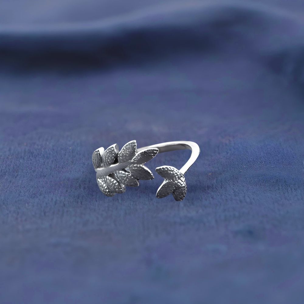 Semi Precious Rose Quartz Gemstone Rings Manufacturer In 925 Sterling Silver Jewelry 925SR2181