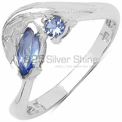 Semi Precious Tanzanite Gemstone Rings In 925 Sterling Silver Jewelry 925SR3308_0