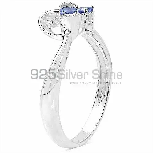 Semi Precious Tanzanite Gemstone Rings Exporters In 925 Sterling Silver Jewelry 925SR3308_0