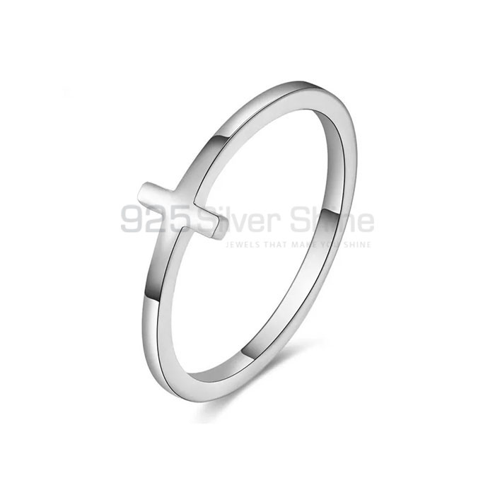 Sideways Cross Ring For Women Cute Ring Layer Ring CRMR79