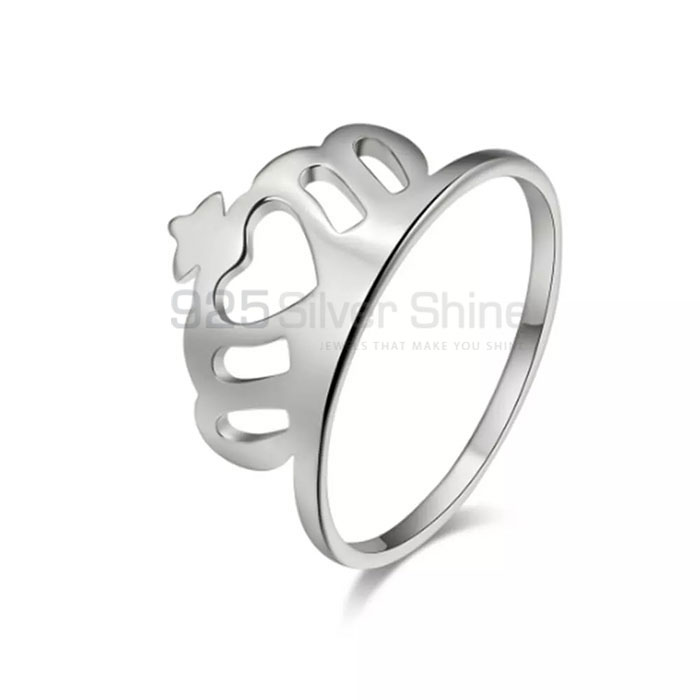 Solid 925 Sterling Silver Everyday Jewelry Ring CRMR88