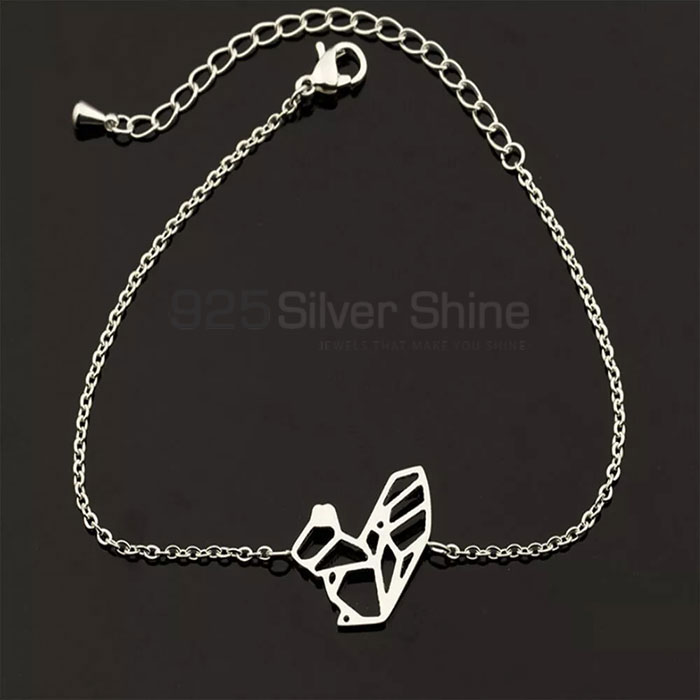 Squirrel Bracelet, Top Selections Animal Minimalist Bracelet In 925 Sterling Silver AMB24