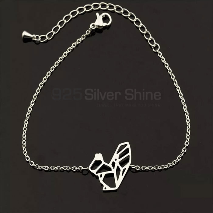 Squirrel Bracelet, Animal Minimalist Bracelet In 925 Sterling Silver AMB24