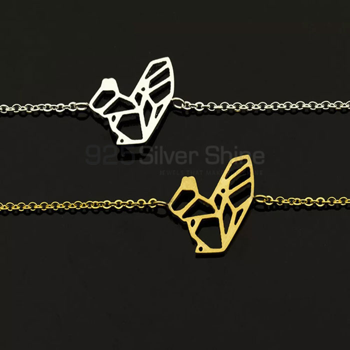Squirrel Bracelet, Animal Minimalist Bracelet In 925 Sterling Silver AMB24_0