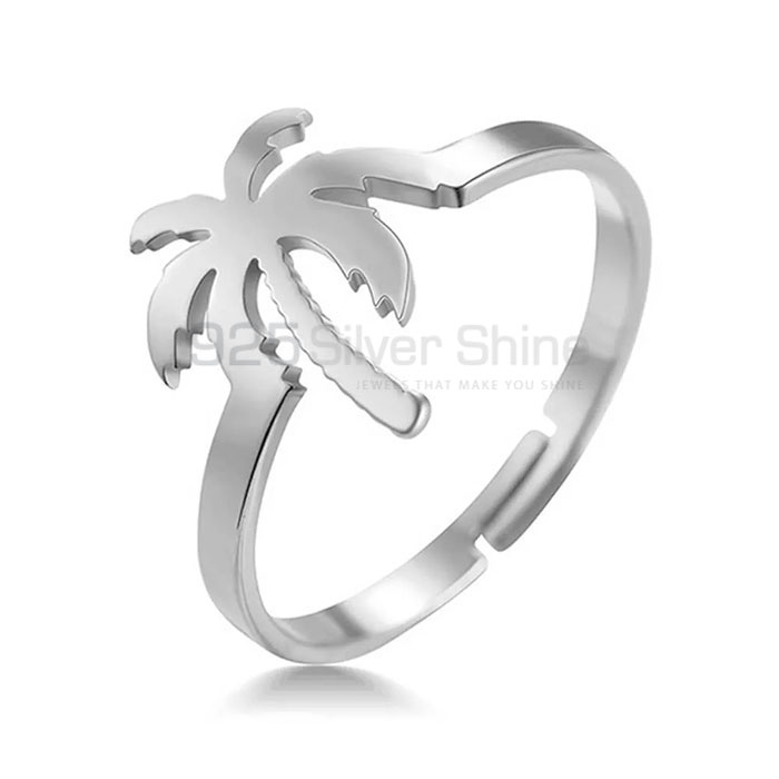 Sterling Silver Beach Lovers Surfer Summer Ring TOLMR599